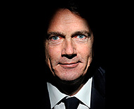 Portrait de Pierre Karl Péladeau à Montréal - photographe Denis Beaumont